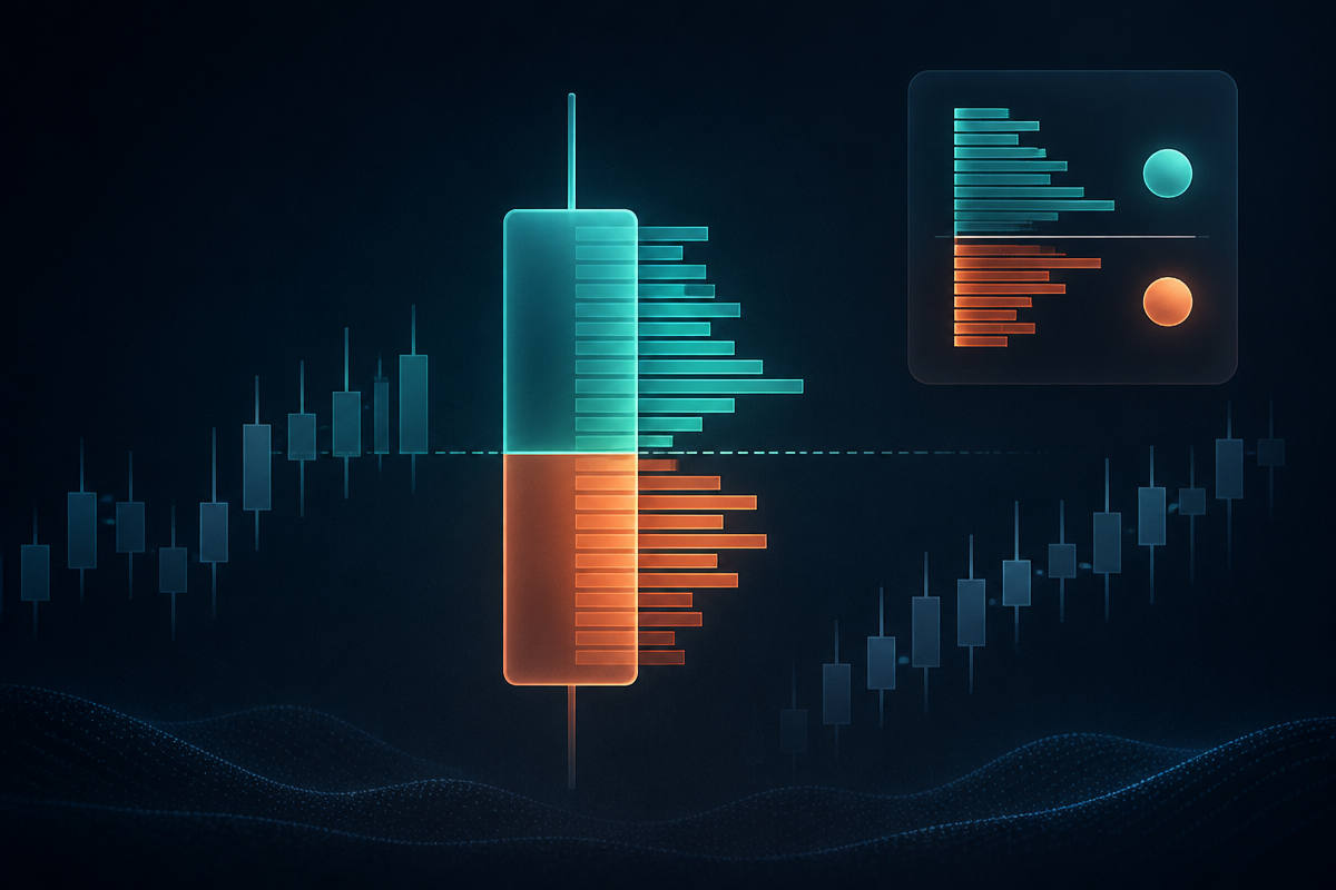 What an intrabar volume imbalance indicator tradingview charts can show